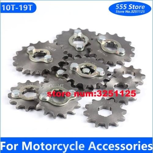 420 15 T Tooth 20mm ID Front Engine Sprocket for GPX Orion SSR SDG Dirt Pit Bike ATV Quad Motor Moped Buggy Scooter Motorcycle