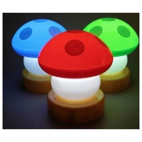 Magic Touch Mushroom Bedside Nursery Lamps (3x SETS)