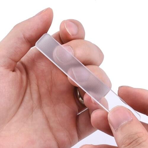 Professional Nail Shiner Tools Nail File Transparent Sanding Polishing Grinding Nail Art Manicure Nail Art Tool