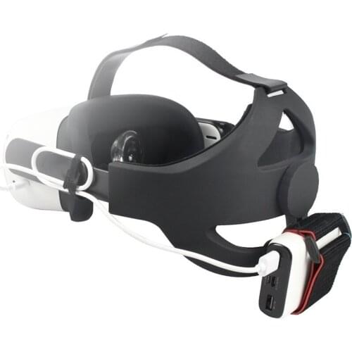 For Oculus Quest 2 Adjustable Head Strap Supporting Improve Head Pressure For Oculus Quest 2 VR Accessories