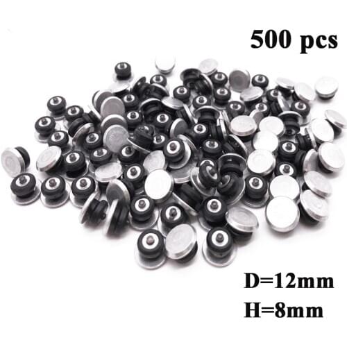 500PCS 8mm Winter Tires Studs/Ice Spikes for Tires/Screw Snow Chains Studs Wheel Tyre Studs for Auto Car SUV ATV Truck