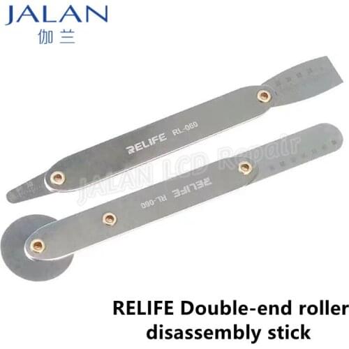 RELIFE-060 Super Thin Roller Double-end Disassembly Stick For Edge Screen Glass Middle Frame Separate Phone Pry Opening Tools