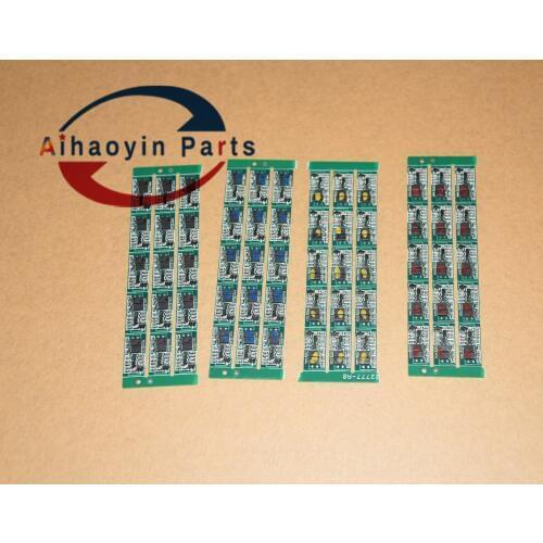 60pcs new for Ricoh Aficio MPC2500 MPC3000 MPC2000 K/M/C/Y 888640 888641 888642 888643 toner cartridge chip MPC 2500 3000