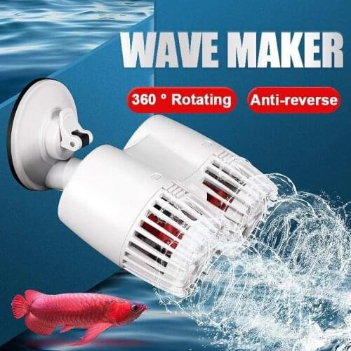 30W Wave Maker Wavemaker Water Pump for Aquarium Fish Tank Solid Mute Design Water Circulation Pump with Solid Sucker 220-240V