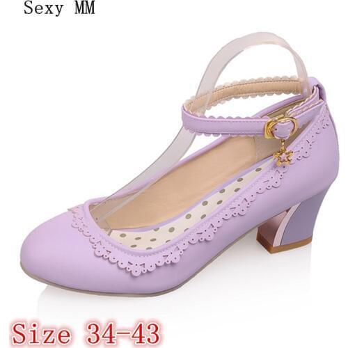 High Heels Women Pumps High Heel Shoes Stiletto Woman Party Wedding Shoes Kitten Heels scarpin Plus Size 34 - 40 41 42 43