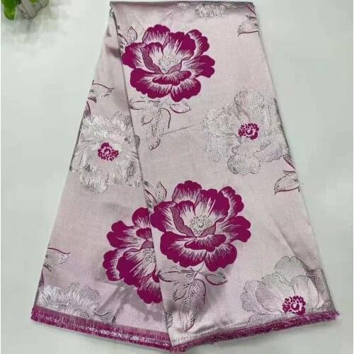 High Quality Gilding Brocade Lace African Lace Fabric Popular Nigerian Jacquard Brocade Fabric For Wedding Dresses HKM4925