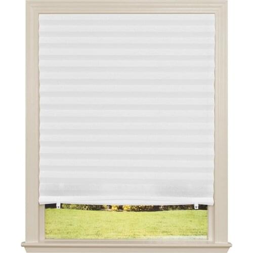 Simple Paste Pleated Blinds Non-Woven Fabrics Folded Shades Blind Roller Blackout Curtains For Bedroom Bathroom Living Room
