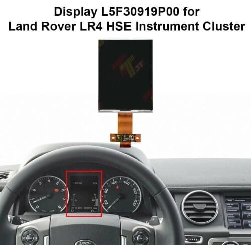 LCD Display L5F30919P00 for Land Rover LR4 HSE Instrument Cluster