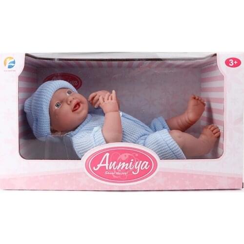 15Inch Soft Full Silicone Reborn Toddler Toys Cute Baby Dolls Beauty Babies Bebe Reborn New-born Doll For Childern Gift Surprise