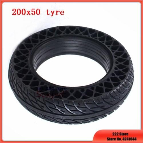 200x50 Honeycomb solid wheel tire 8"x2" inch tyre Hoverboard Two Wheels Electric Self Balancing Hoverboard Scooter tire 200*50