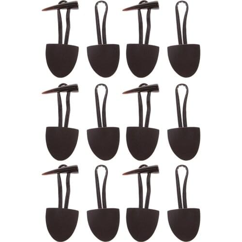 6 Pairs PU Leather Toggle Clasp Compound Duffle Coat Closure for Clothing