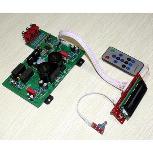 AC 12VOr15V(10W) AC26V(120W) amplifier board LM3886 LCD remote amplifier board