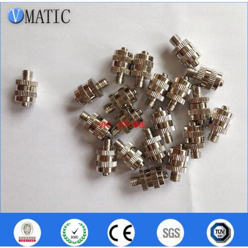 Free Shipping 10Pcs M6 Metal Screw Needle Adapter