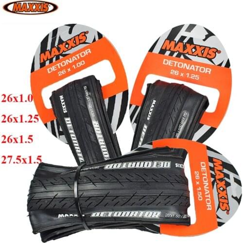 Detonator MAXXIS 26*1.5 MTB Tires Ultralight Bicycle Tire 26 26*1.0 26*1.2527.5*1.5 Mountain Bike Tires Folding Half Slick Pneu