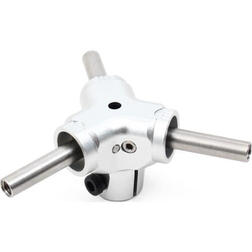 ALZRC - Devil 380 FAST TBR Metal Main Rotor Housing Set - Silver