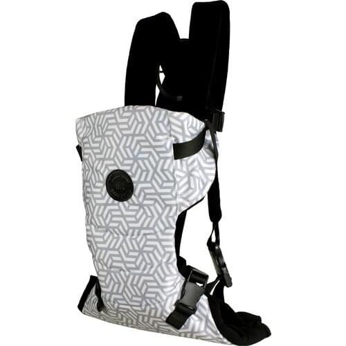 Molls Baby Easy Go Kangaroo Desen03-Gray-White