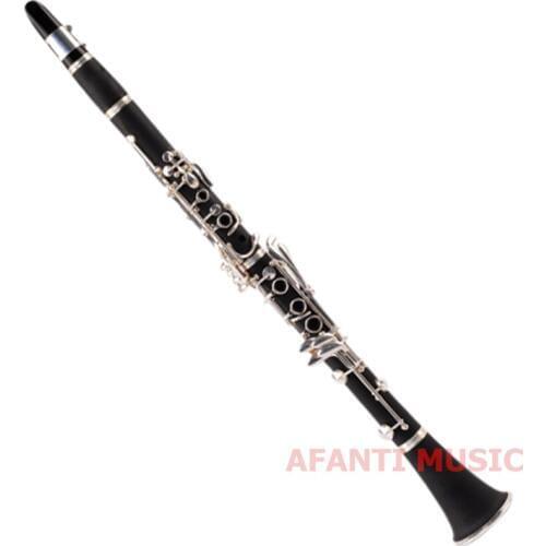 Afanti Music Falling Tune B / Synthetic Wood / Nickel button Clarinet (CLA-131)