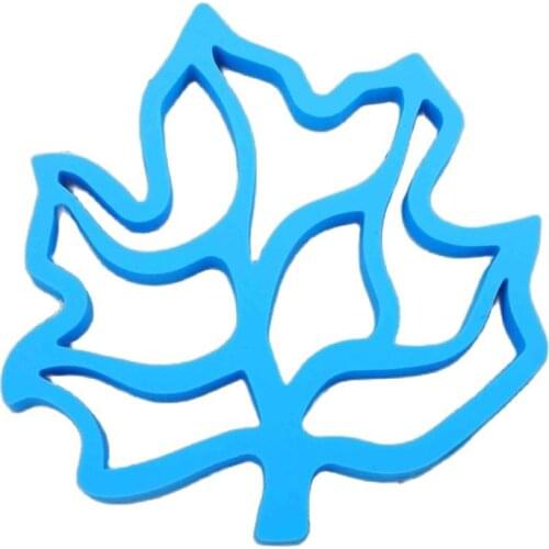 Leaf anti-hot Insulation Pad Potholders Kitchen non-slip Doily Placemat Insulation Pad E052