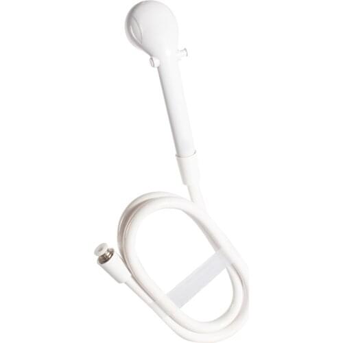 RV Motorhome Handheld Shower Set White Finish for Campers 5TH Wheelers