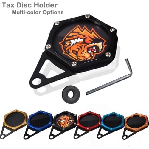 Scooters Quad Bikes Mopeds ATV Motorcycle Motorbike Universal Tax Disc Plate Holder New New Waterproof Multicolors