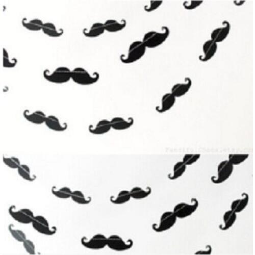 Wedding background decorative birthday decorations Mustache Paper Garland photo props 2m/set, 10 sets/lot