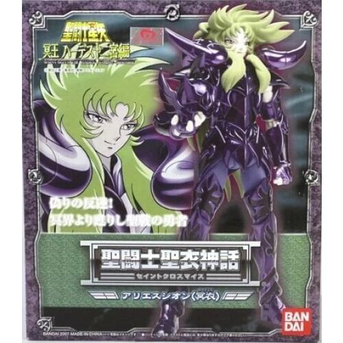 Bandai Underworld Hades Specter Gold Saint Surplice Aries Shion Saint Seiya Cloth Myth Model