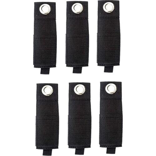 6PCS Upgrade Extension Cord Organizer Hook and Loop Heavy-Duty Straps Cord Wrap Keeper Cable Straps for Garage Storage