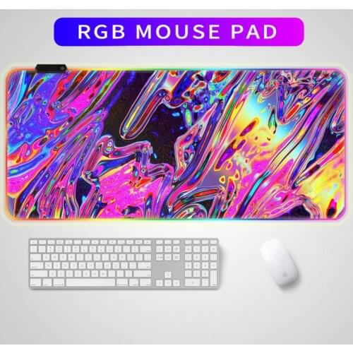 Strata Liquid Abstract Art Natural Rubber Gaming mousepad Desk Mat RGB gaming mouse pad large XXL mouse carpet cute mouse pad