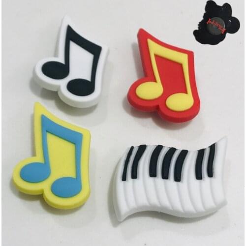 1PCS PVC Cute Cartoon Funny Music Fridge Magnetic Sticker Musical Note Piano Keybord Refrigerator Magnets Boys Girls Gifts