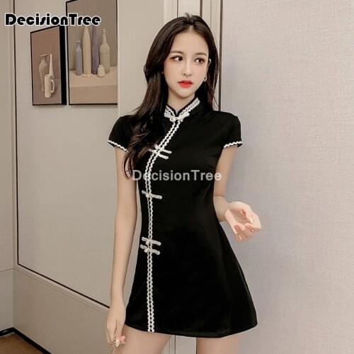 2021 chinese dress cheongsam traditional chinese dress+pants set chinese ladies' qipao suits novelty dress qipao sets