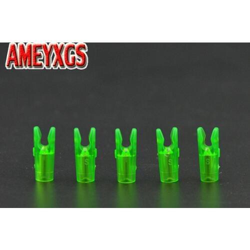 30/50/100pcs Archery Plastic Arrow Pin Nock for ID3.2mm Aluminum Pins Arrow Shaft Hunting Accessory