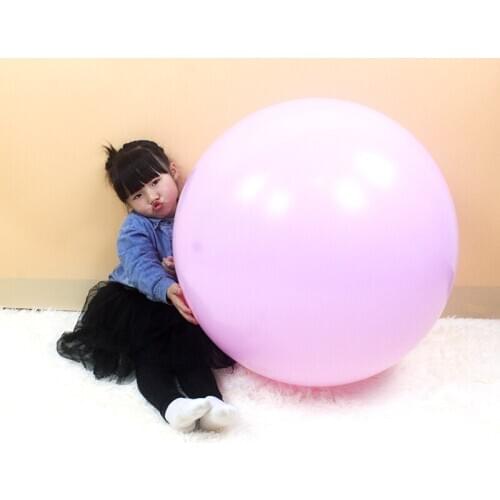 36inch Colorful Pastel Candy LaTeX Balloons Wedding birthday Party Round Helium Macaron Arch globos Decoration kids