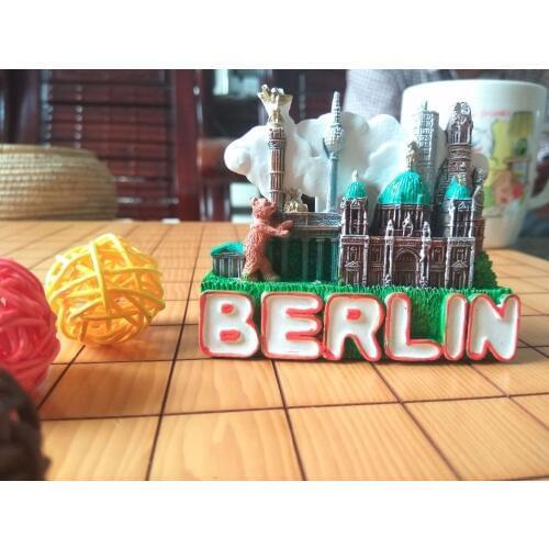 Berlin, Germany architectural souvenirs refrigerator stickers