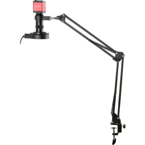 2 In 1 Industrial Microscope Camera Monitor Integrated 9 Inch Screen 5MP Microscope Camera Storage Camera Video C-Mount Lens