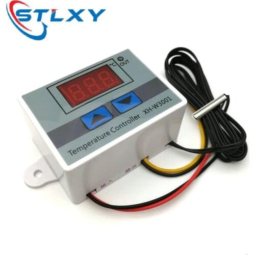 W3001 110V 220V 12V 24V Digital Temperature Controller Thermostat Thermoregulator Aquarium Incubator Water Heater Temp Regulator
