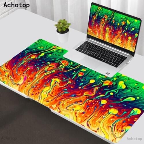Colourful Strata Liquid Large Mousepad Gaming Mouse Pad Gamer MouseMat PC Computer XXL Carpet Surface MausePad Keyboard Desk Mat