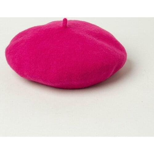 New Hepburn Style Dome with Wide Eaves and Fine Wool Hat with Fashionable Concave Shape and Warm Felt Hat Fedoras Woolen Cap