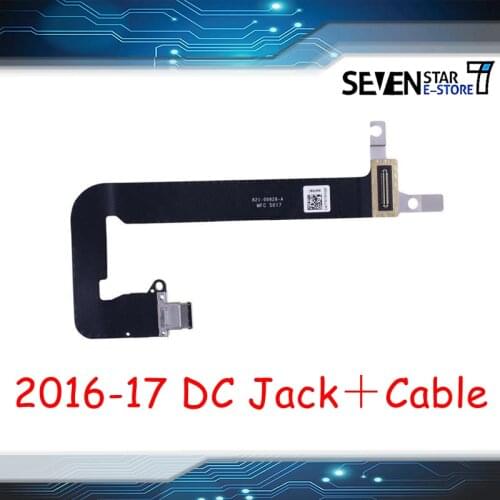 GOUZI USB-C Connector Board DC IN Power Jack Cable 821-00828-A 821-00482-A For Macbook Retina 12" A1534 2016 2017 year