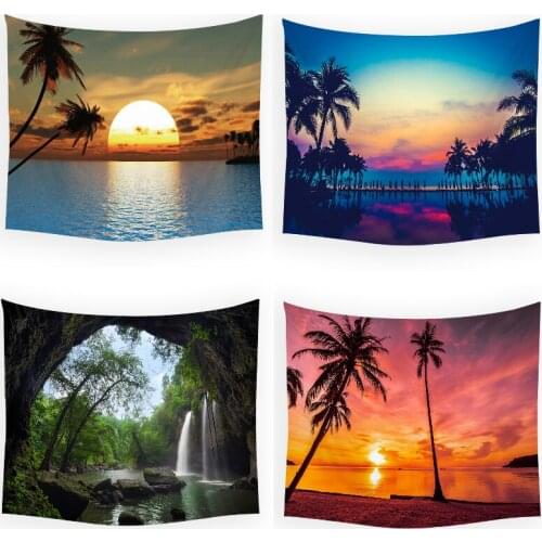 Beautiful scenery tapestry anime moon tapestry tapestry psychedelic wall tapestry wall blanket decor home decoration wall Home