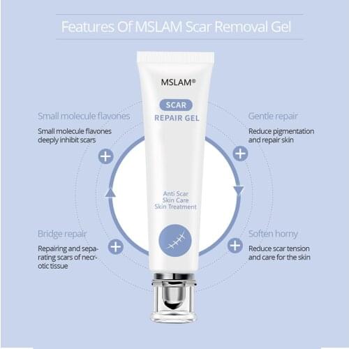 Lanthome Scar Removal Acne Cream Scar Repair Gel Treatment Marking Facial Body Pigment Correction Skin 20g