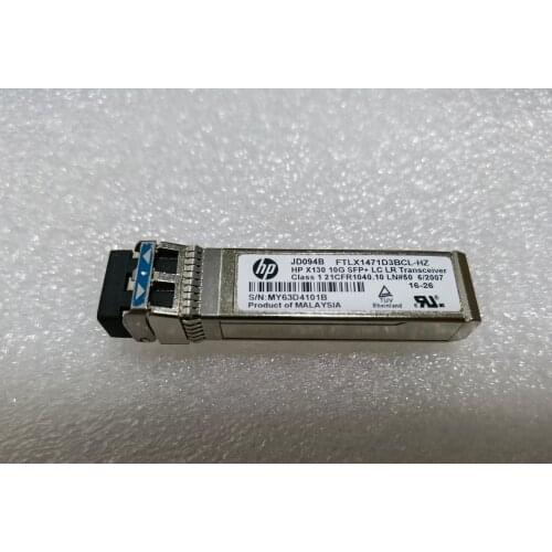 HP JD094B X130 10G SFP+ LC LR Transcerver Module 1310nm