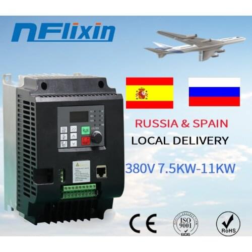 380V 7.5 KW Frequency Converter 380V Variable Frequency Drive Converter VFD Converter for motor speed control