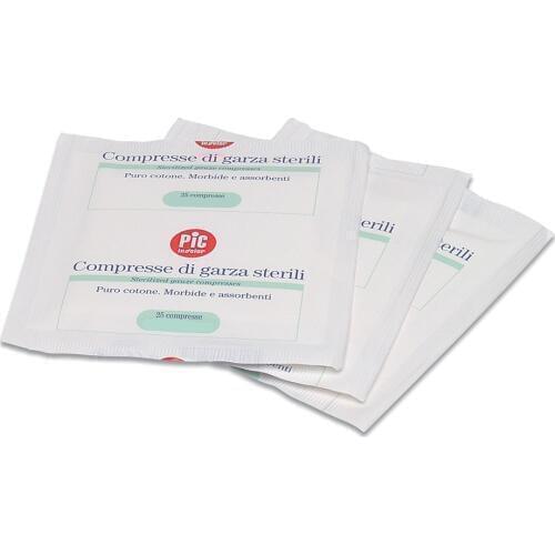 COMPRESSED STERILE GAUZE 10x10 cm