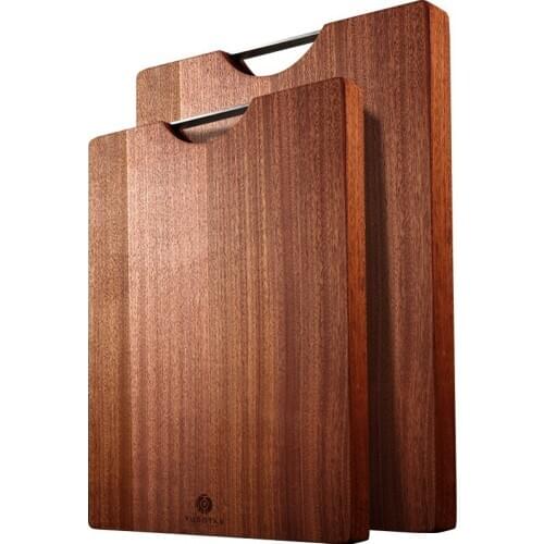 Cutting board solid wood household import ebony cut fruit cutting board panel cutting board