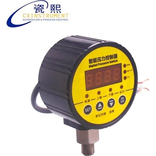 Water Pressure Controller With 0~16 Bar pressure Range G 1/2'' Screw Connection and Loner warranty Digital Pressure Controller