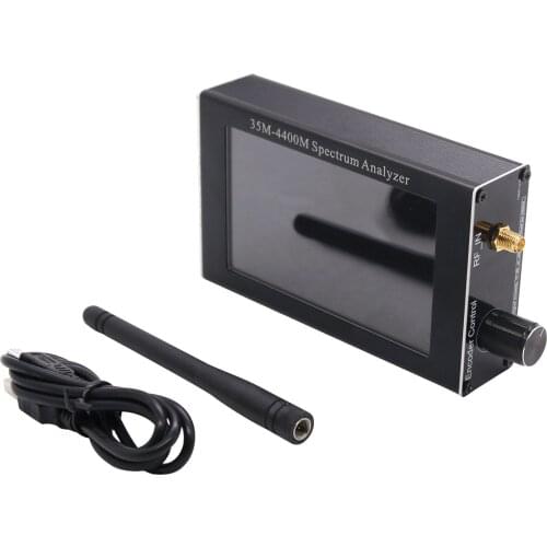 35M-4400M Handheld Spectrum Analyzer Simple with 4.3" TFT Color LCD Display