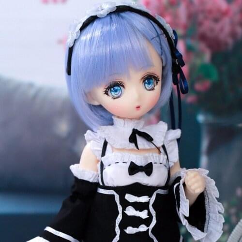 1/4 Lovely Cartoon Anime BJD Doll Toys 39 CM Joint Movable Resin Quadratic Element Kawaii Elves Beautiful Doll Toys For Girls