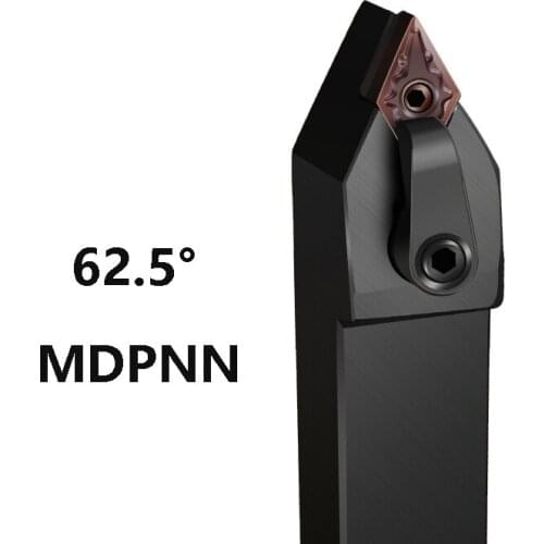 BEYOND 62.5° MDPNN MDPNN1616H11 MDPNN2020K11 External Turning Tool Holder Lathe Cutter Shank use DNMG11/15 Carbide Inserts