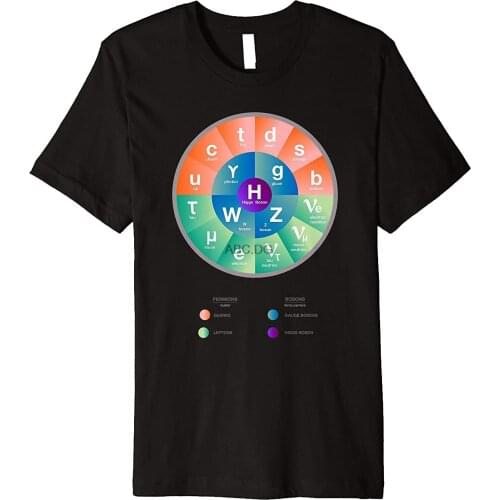 The Standard Model of particle physics T shirt