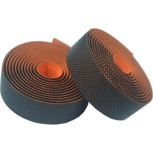 2.16m Bike Handlebar Tape PU Leather Anti-slip Belt for MTB Road Bicycle Cork Adhesive Handlebar Tape Bar Plugs Straps